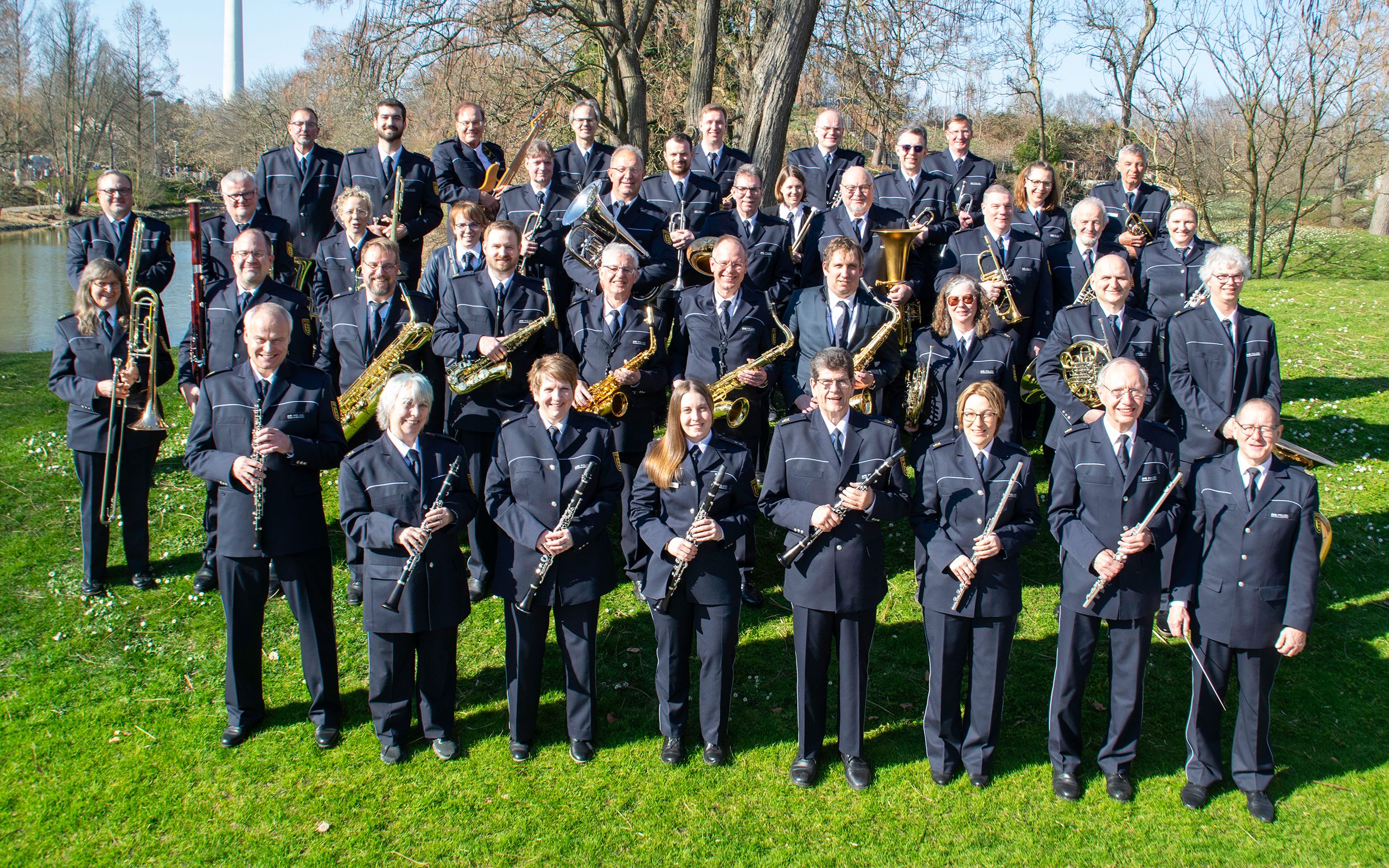 Das Polizeiorchester Mannheim